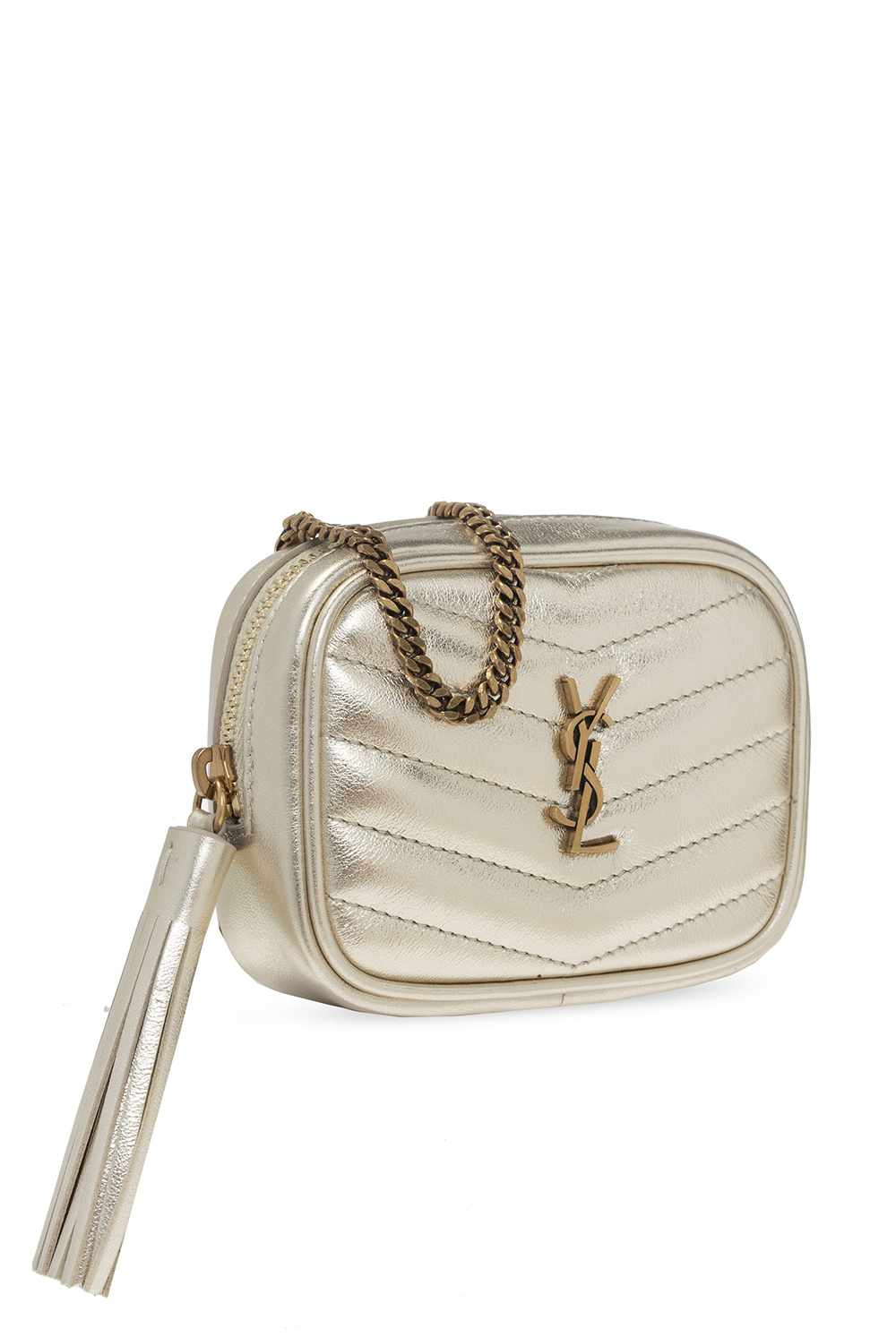 Saint laurent baby lou 2024 quilted leather crossbody bag